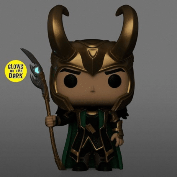 Funko Pop Marvel The Avengers Loki With Scepter Exclusive 985 - Imagem 3
