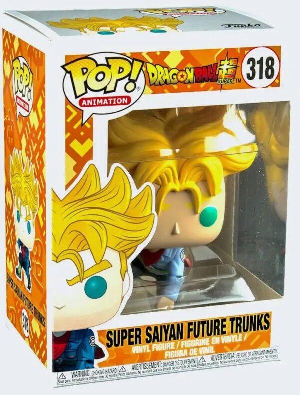 Funko Pop Animation Dragon Ball Super Saiyan Future Trunks Special 318 - Image 3