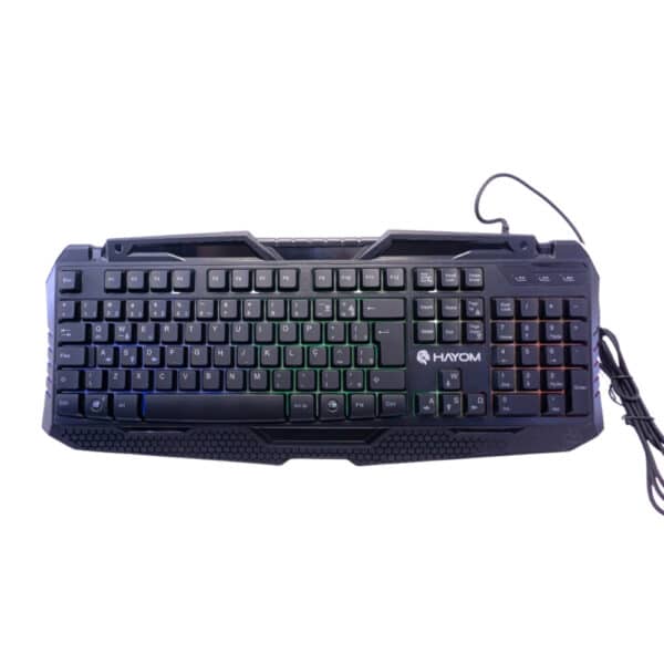 Teclado Gamer Com Luz Led Rgb Abnt2 - Hayom Tc3205