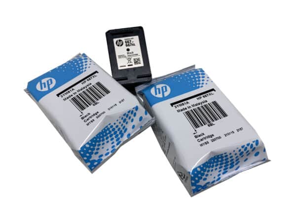 Cartucho Hp 667xl Black (fora da caixa, somente no bombom) - Image 3