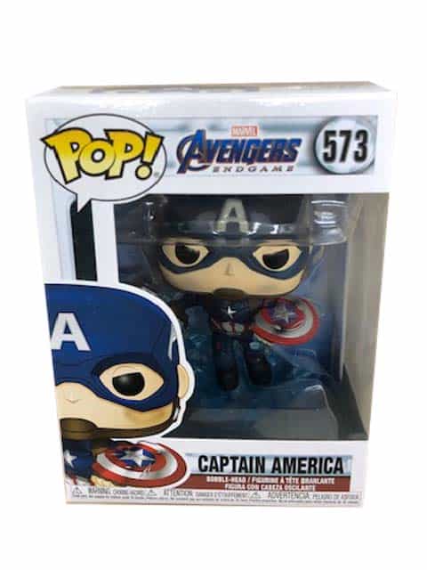 Funko Pop! Captain America Mit Mjolnir & Gebrochenem Schild – Avengers Endgame #573