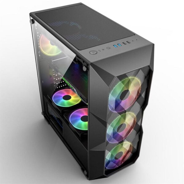 Gabinete Gamer Atx Rgb Mid Tower Com Led Hayom Gb1710 - Imagem 3