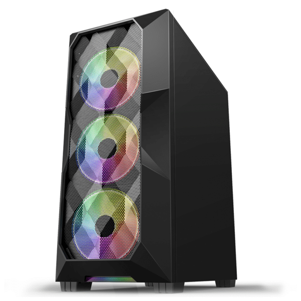 Gabinete Gamer Atx Rgb Mid Tower Com Led Hayom Gb1710 - Imagem 2