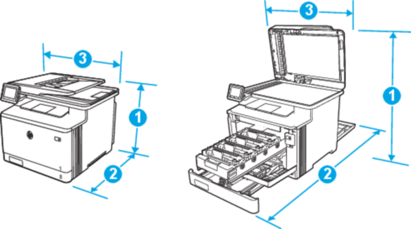 Impressora Hp Color LaserJet Pro Mfp M479Fdw Nova Caixa Avariada - Image 6