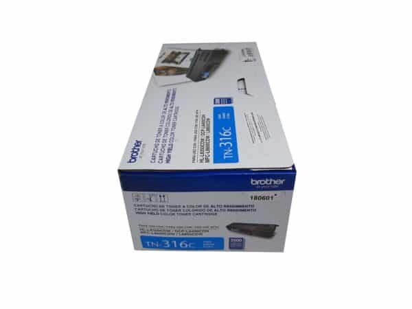Toner Brother Tn316 Cyan Original Novo Caixa Avariada - Image 3