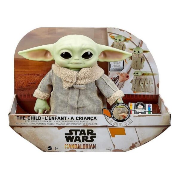 Boneco Interativo Star Wars Baby Yoda The Child Com Controle