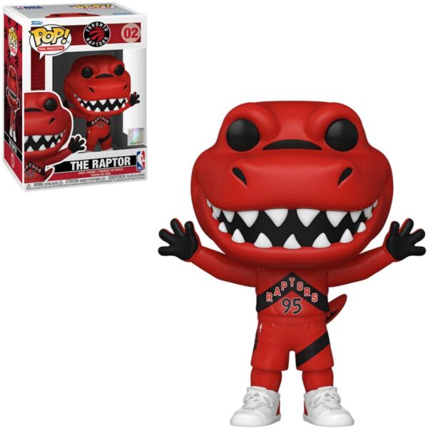 Funko Pop Nba Mascots Toronto Raptors The Raptor 02 Caixa Avariada