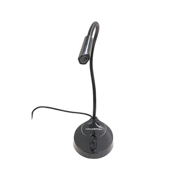Microfone Gamer De Mesa H'Maston Mk-01 Led Rgb Usb Com Fio - Imagem 2