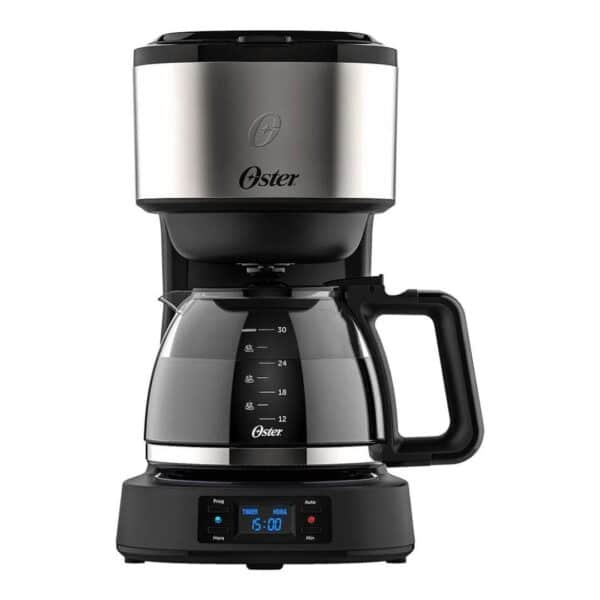 Cafeteira Oster OCAF500 1,2L Inox Preto 220V